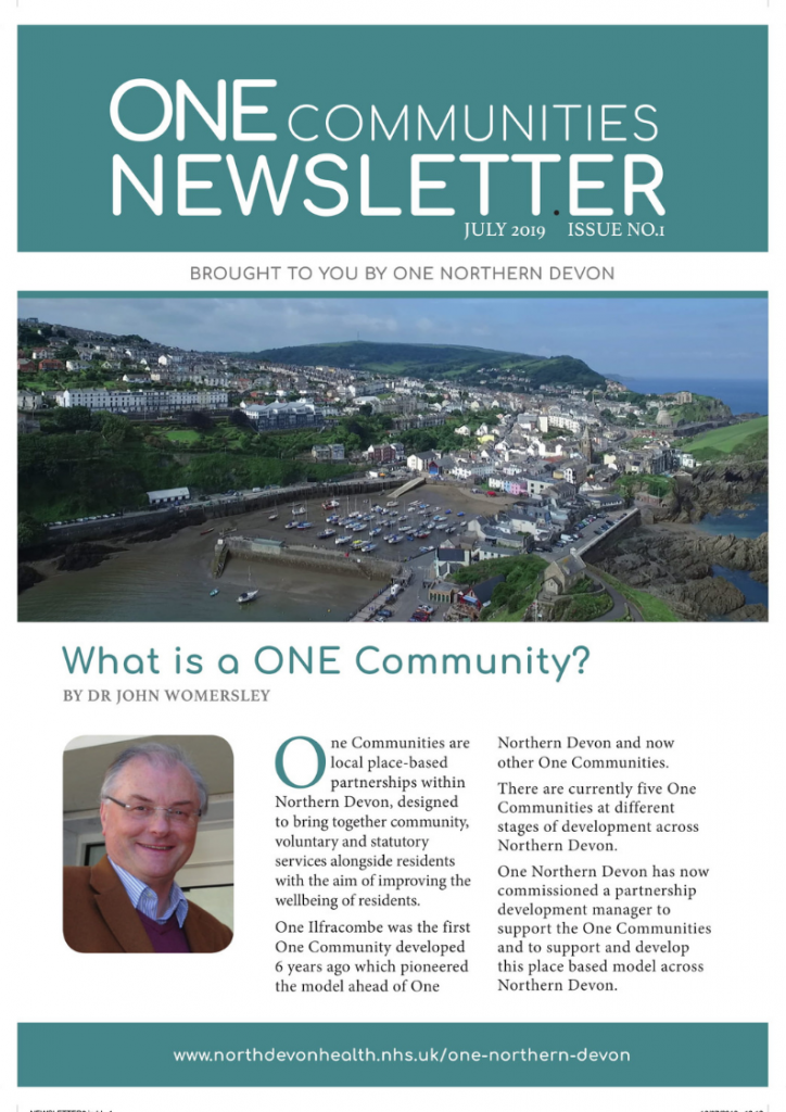 One Communities Newsletter Issue One